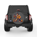 BIGFOOT TURKEY BLACK CARBON FIBER TIRE COVER