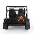 BIGFOOT TURKEY BLACK CARBON FIBER TIRE COVER FOR MOKE