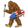 BIGFOOT WITH FIREWORK