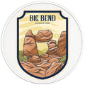 BIG BEND PEARL  WHITE CARBON FIBER TIRE COVER