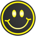 BIG SMILEY FACE BLACK TIRE COVER