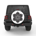 BLACK AND WHITE MANDALA