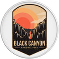 BLACK CANYON WHITE TIRE COVER