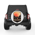 BLACK CANYON PEARL  WHITE CARBON FIBER TIRE COVER