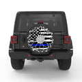 BLUE LINE SUNFLOWER PEARL  WHITE CARBON FIBER TIRE COVER