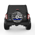 BLUE LINE SUNFLOWER BLACK TIRE COVER