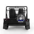 BLUE LINE SUNFLOWER BLACK TIRE COVER FOR MOKE