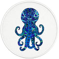 BLUE OCTOPUS BLACK TIRE COVER
