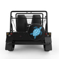 BLUE SEA TURLE BLACK TIRE COVER FOR MOKE