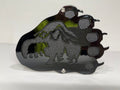 BEAR MOUNTAIN SCENE FOR ANY 2 INCH RECEIVER  in GLOSS BLACK For Jeep Wrangler JL and JK and JT