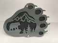 BEAR MOUNTAIN SCENE FOR ANY 2 INCH RECEIVER  in GREY For Jeep Wrangler JL and JK and JT