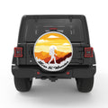 BORN TO WANDER BLACK TIRE COVER