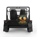 BREAKING HEARTS RIPPING FARTS SASQUATCH BLACK CARBON FIBER TIRE COVER FOR MOKE