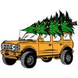 BRONCO CHRISTMAS TREE CYBER ORANGE