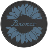 BRONCO SUNFLOWER AREA 51 BLACK CARBON FIBER TIRE COVER