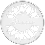 BRONCO SUNFLOWER OXFORD WHITE WHITE TIRE COVER