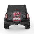BROTHERHOOD FORGED BY FIRE BLACK CARBON FIBER TIRE COVER