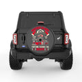 BROTHERS IN ARMS BLACK CARBON FIBER TIRE COVER