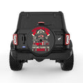 BROTHERS IN ARMS BLACK TIRE COVER