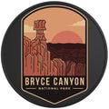 BRYCE CANYON BLACK TIRE COVER