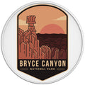 BRYCE CANYON WHITE TIRE COVER
