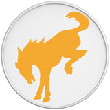 BUCKING BRONCO CYBER ORANGE WHITE TIRE COVER