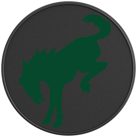 BUCKING BRONCO ERUPTION GREEN BLACK CARBON FIBER TIRE COVER