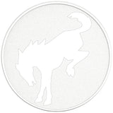 BUCKING BRONCO OXFORD WHITE PEARL  WHITE CARBON FIBER TIRE COVER