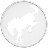 BUCKING BRONCO OXFORD WHITE WHITE TIRE COVER