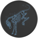 BUCKING BRONCO SKELETON AREA 51 BLACK CARBON FIBER TIRE COVER
