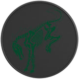 BUCKING BRONCO SKELETON ERUPTION GREEN BLACK CARBON FIBER TIRE COVER