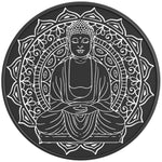 BUDDHA BLACK CARBON FIBER TIRE COVER