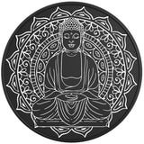 BUDDHA BLACK TIRE COVER