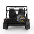 BUDDHA QUOTE BLACK TIRE COVER FOR MOKE
