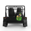 BULLDOG ST PATRICKS DAY BLACK TIRE COVER FOR MOKE