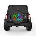 BE A LITTLE SALTY BLACK TIRE COVER