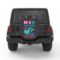 BE A MERMAID MAKE WAVES PEARL  WHITE CARBON FIBER TIRE COVER