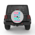 BE A MERMAID MAKE WAVES WHITE TIRE COVER