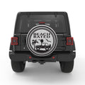 BEACH RATED WHITE TIRE COVER