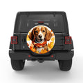 BEAGLE AUTUMN BLACK CARBON FIBER TIRE COVER
