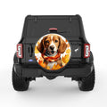 BEAGLE AUTUMN BLACK CARBON FIBER TIRE COVER