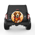 BEAGLE FALL BLACK CARBON FIBER TIRE COVER