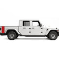 Bedside Stripe Decal For Jeep Gladiator