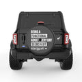 BEING AN ADULT SEEM A BIT EXCESSIVE BLACK CARBON FIBER TIRE COVER