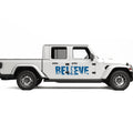 Believe Bigfoot Decal For Jeep Gladiator