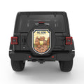 BIG BEND PEARL  WHITE CARBON FIBER TIRE COVER
