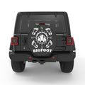 BIGFOOT COMPASS PEARL  WHITE CARBON FIBER TIRE COVER