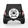 BIGFOOT COMPASS WHITE TIRE COVER