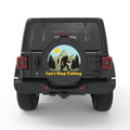 BIGFOOT FISHING PEARL  WHITE CARBON FIBER TIRE COVER