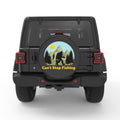 BIGFOOT FISHING BLACK CARBON FIBER TIRE COVER